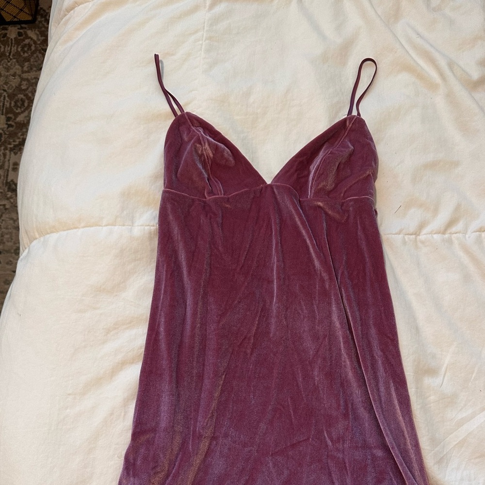 Pink Victoria’s Secret slip dress